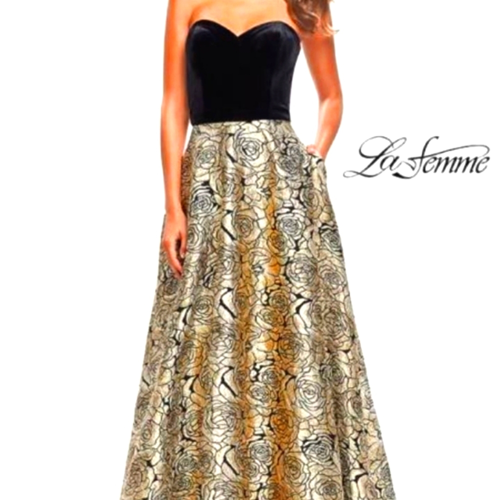 La Femme Pageant/Prom Gown #25581